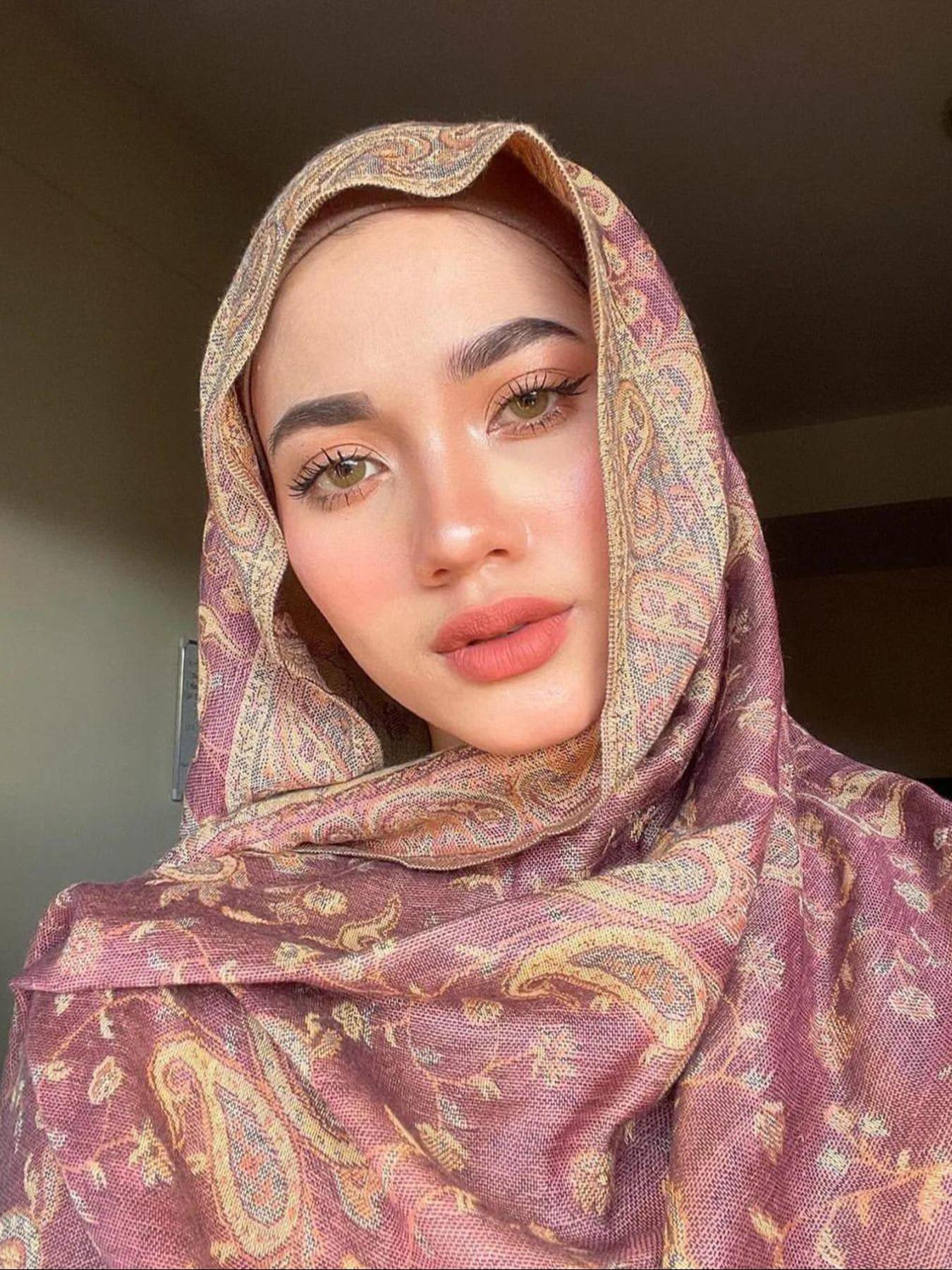 Women's Paisley Instant Hijab, Boho Style Long Scarf for Women, Fashionable Soft Comfortable Hijab for Daily Wear, Head Scarf