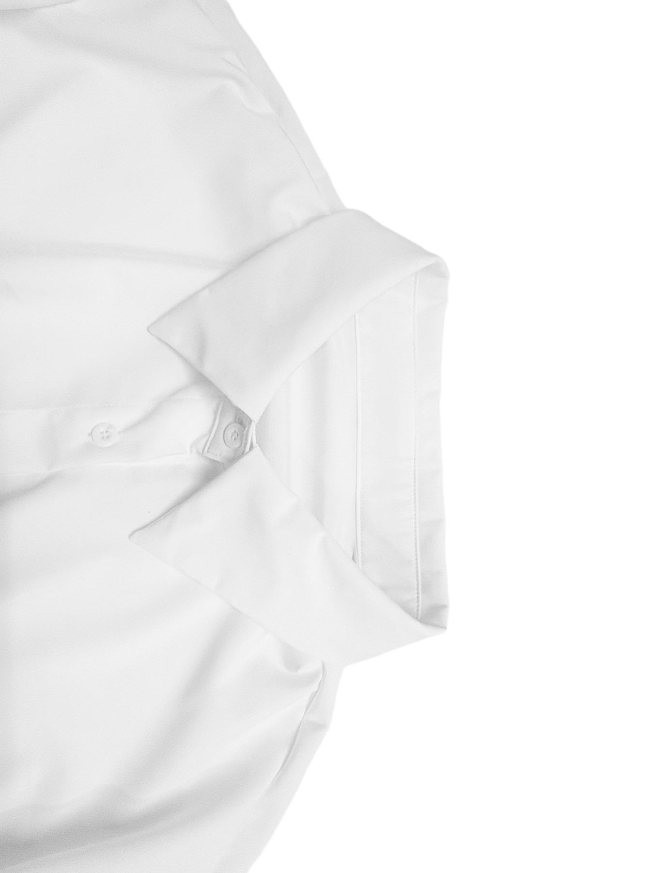 Elegant Plus Size Women's Solid Color Long Sleeve Shirt, Stylish Casual Blouse for Everyday Wear, Comfortable and Versatile Clothing