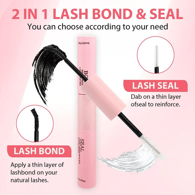 Natural Lash Extension Kit 168Pcs Eyelash Extensions Kit Individual LashesExtensions withLash Bond & Seal & Tweezersfor Beginners cluster applicator makeupcosmetic cosmetic Gentle eyelashes &adhesives 0.05mm cluster kit volume eyelash cluster