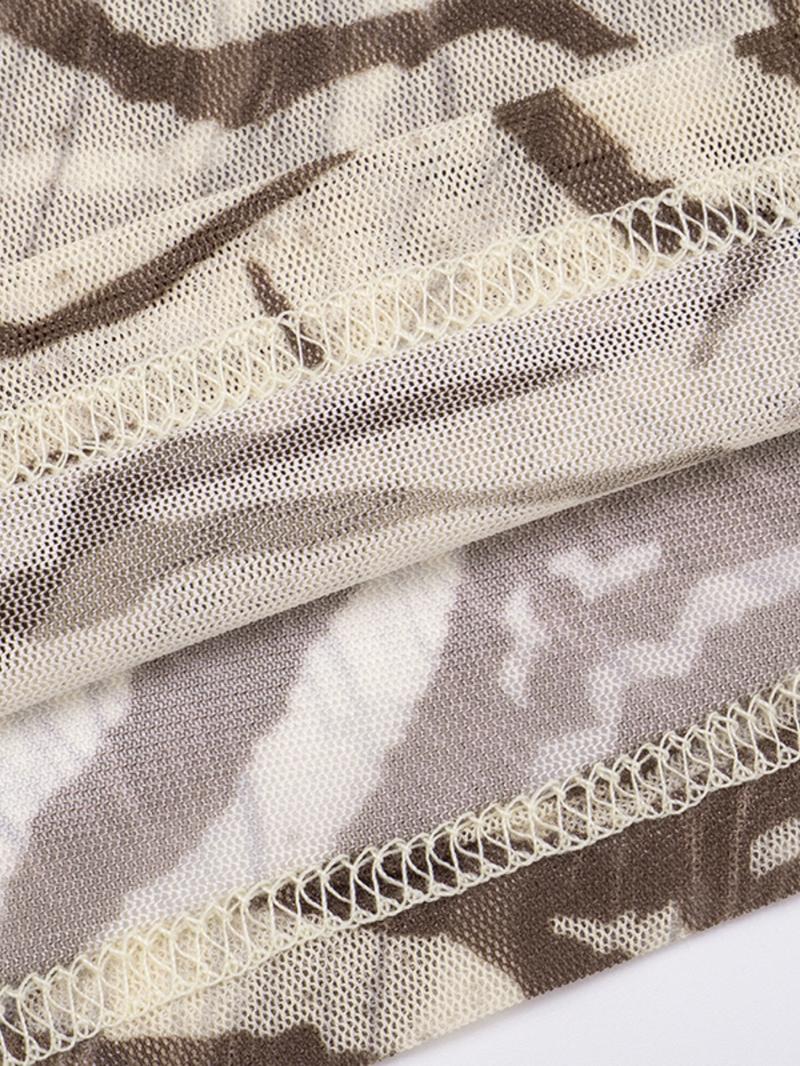 Women's Fashion Zebra Print Lightweight Loose T-Shirt Top, Casual Spring & Fall Wear, Versatile Ladies' Clothing