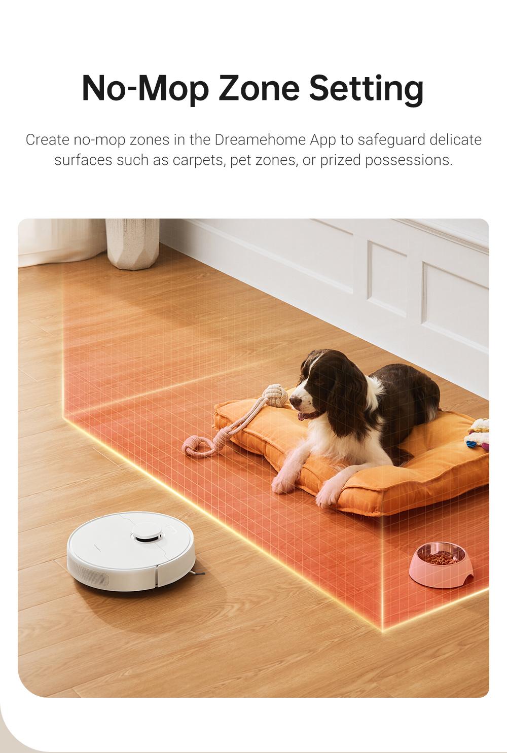 DREAME D10 Plus Gen 2 Robot Vacuum and Mop with Self-Emptying Base for 90 Days of Cleaning, 6000 Pa Suction and LiDAR Navigation, Obstacle Avoidance, Wi-Fi Connected