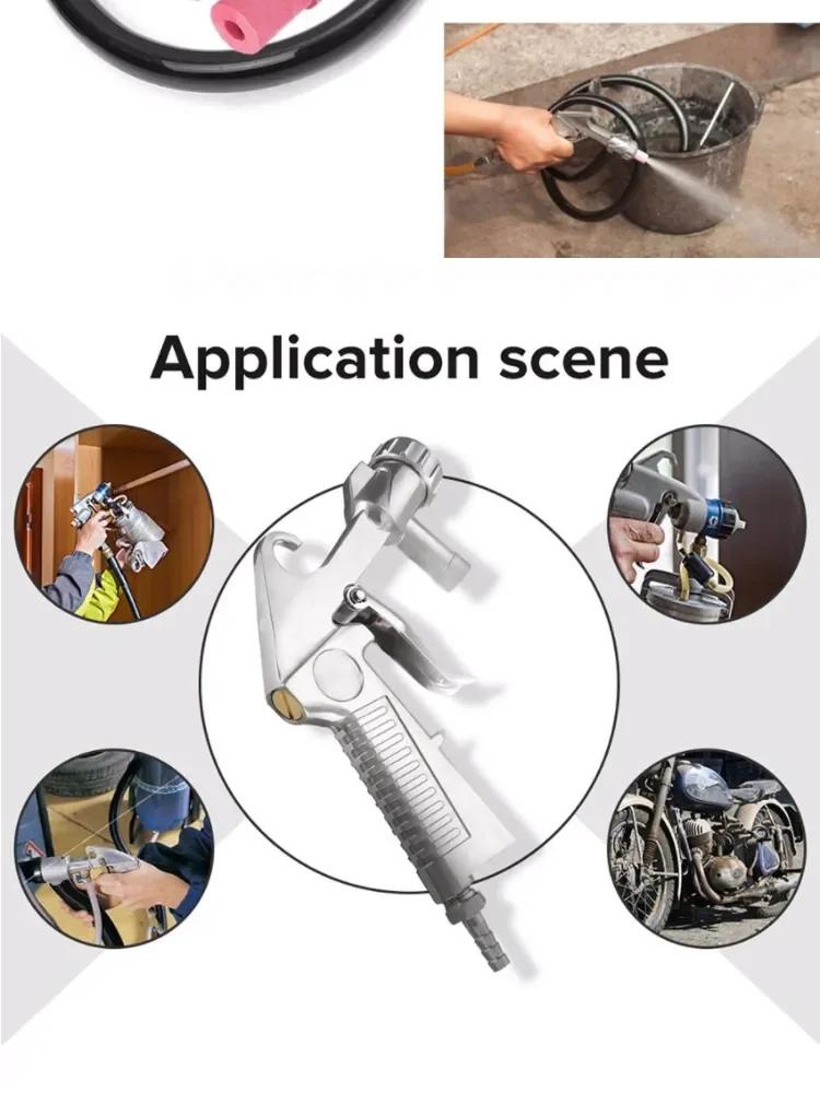 high-Precision Sandblaster Abrasive Air Sand Blasting Gun Efficient Kit Precise Spraying Contains Multiple Types Of Nozzles Sandblasting Machine Strong Sandblasting Tool Cleaning tools Rust Removal tools Polishing tools