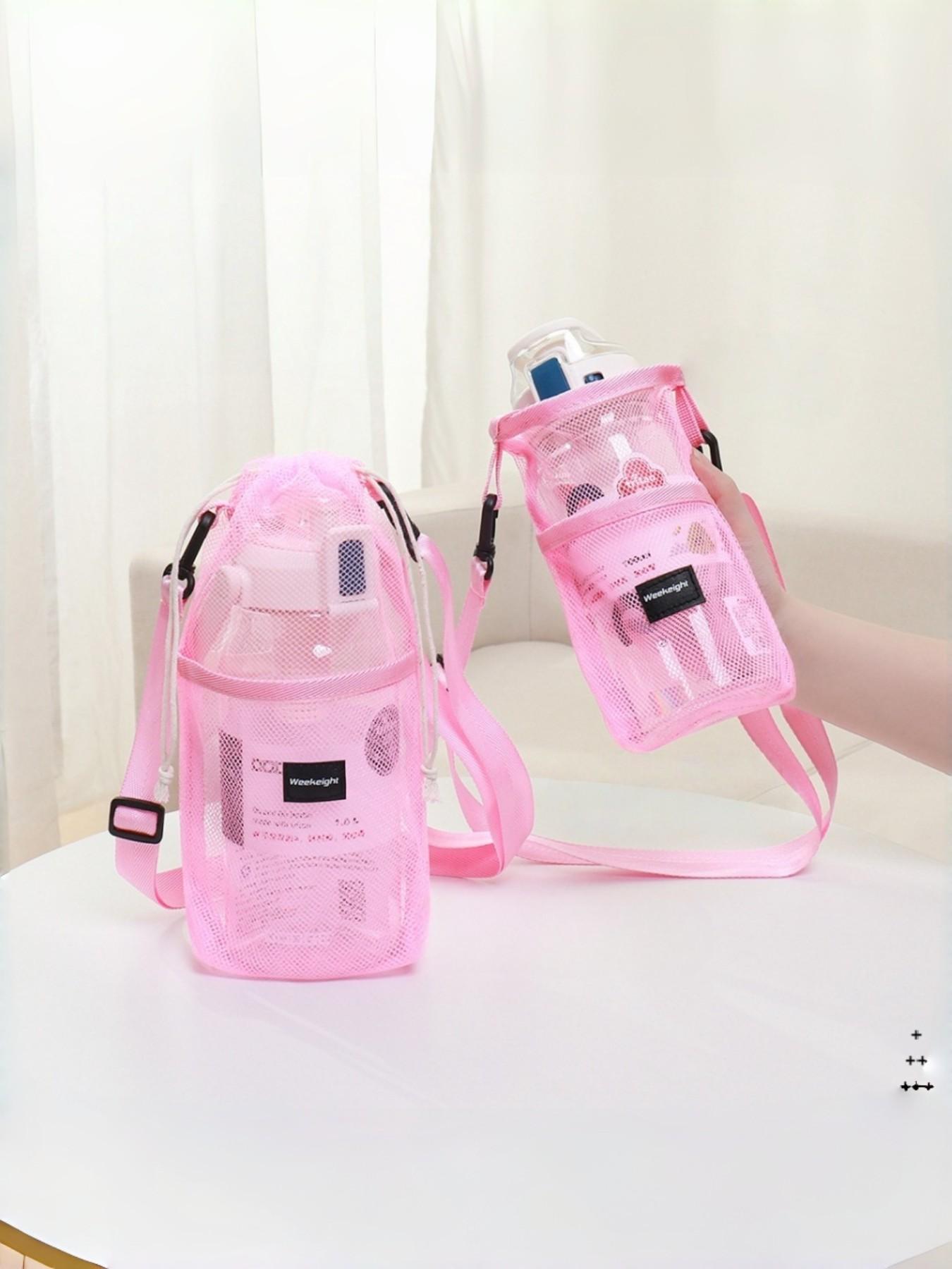 Portable Water Bottle Strap, Tea Cup Protector, Insulated Mug Case, Phone Crossbody Bag, Multi-Functional Storage Pouch