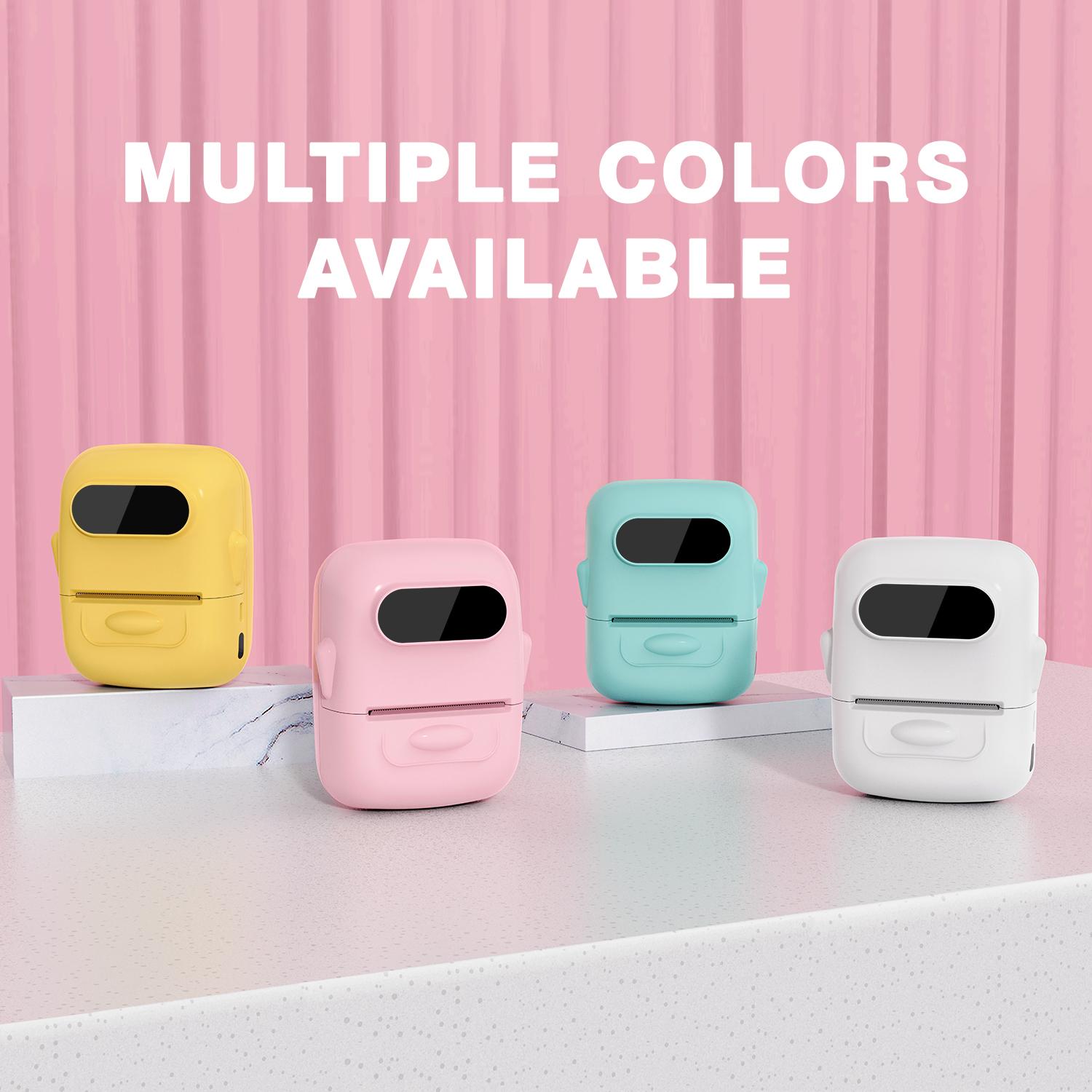 Marklife Label Maker, thermal printers, portable mini Bluetooth wireless printers. Capable of printing thank-you cards, gift labels and product labels food stickers . Suitable for schools, offices and home storage, multiple template,  Black Friday