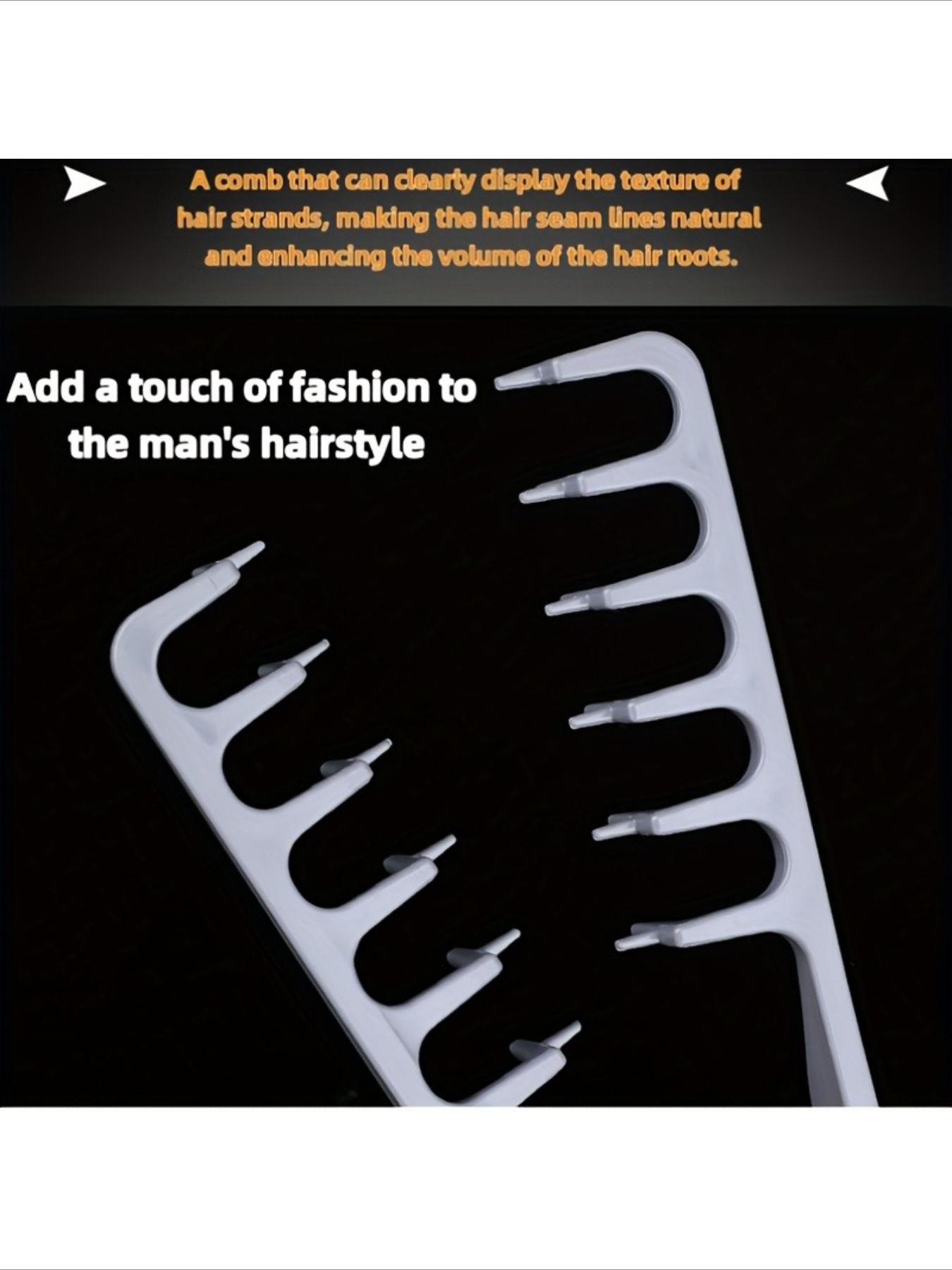 5/7/9pcs Volumizing Texture Hair Comb – Strong Grip, Root Lift, Seamless Blend, Fine Teeth for All Hair Types (Straight/Wavy/Curly), Anti-Slip Design, Ergonomic & Comfortable Handle, Perfect for Bangs, Salon & Home Use, Reusable, Must-Have Styling Tool