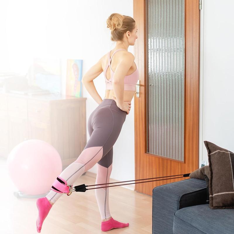 Premium Ankle Straps for Cable Machines – Universal Fit with Comfortable Padding, Suitable for Glute Kickbacks and Various Cable Exercises, Ideal for Both Men and Women