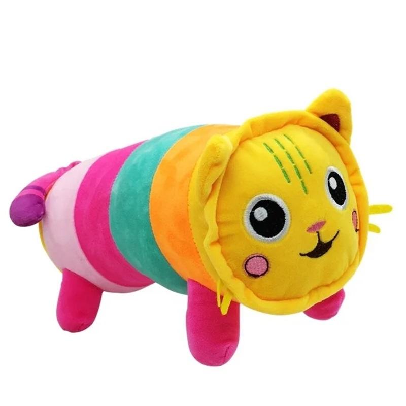 New Gabby Dollhouse Plush Toy Mercat Cartoon Animal Smiling Cat Car Hug Gaby Girl Doll Children Birthday Gift