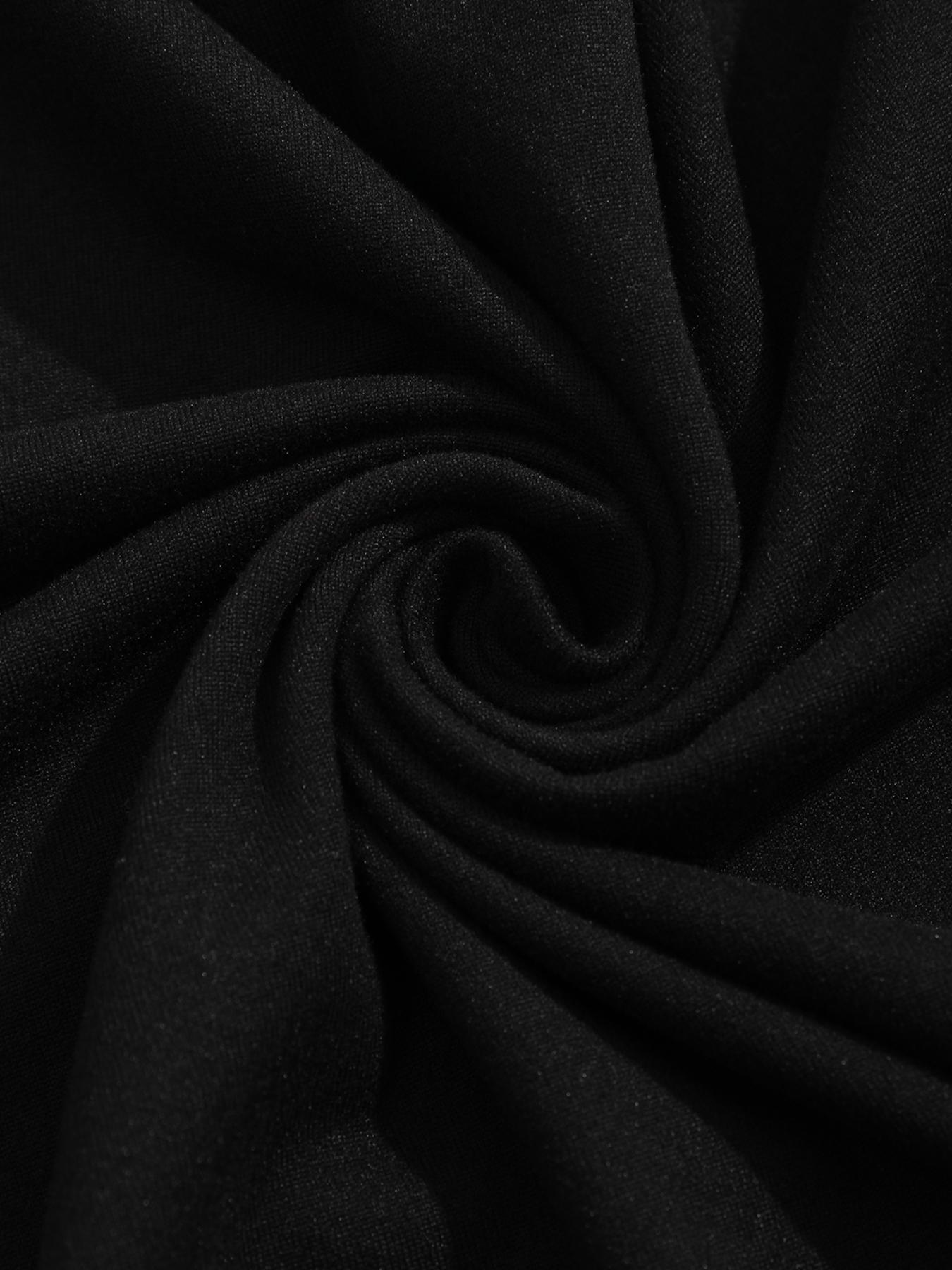 Women's Fashion Casual Short Sleeve Set, Plain Loose-Fitting High Waist Pants & Top, Spring & Fall, Plus Size