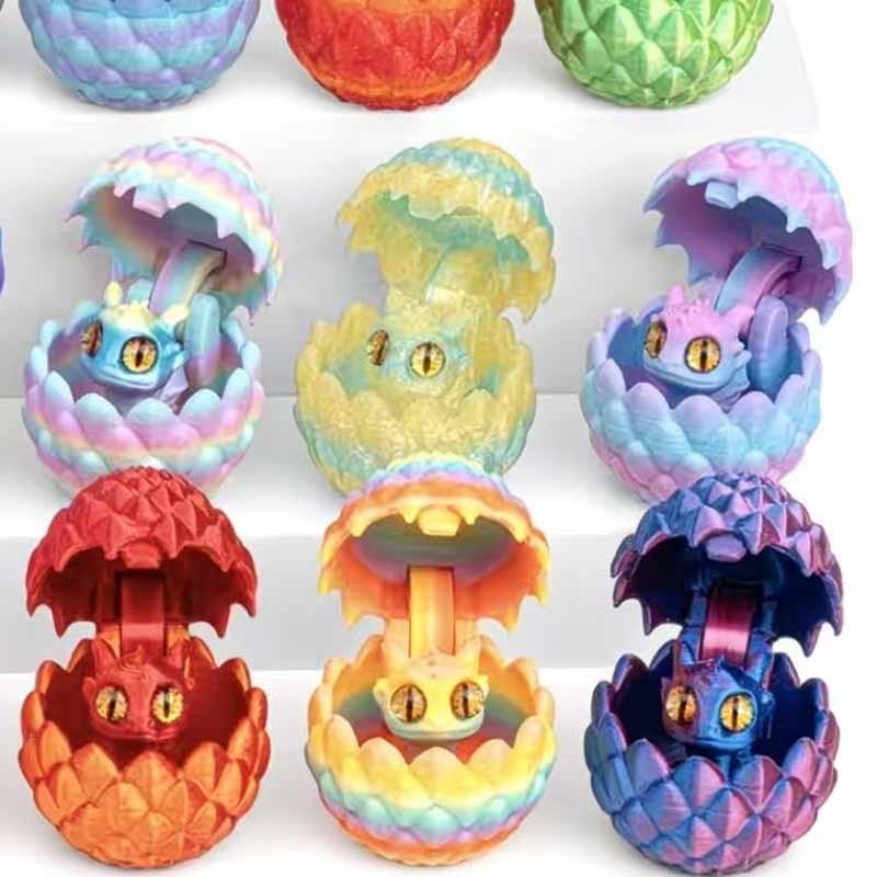 8pcs Set of Mini Dragon Egg Ornament Toys, Mini Cute Design, Durable Plastic, Fantasy Model Collectibles and Doll Gifts, Home Indoor Decorative Crafts. Easter, Christmas, and Holiday Themed Decorations, Car Display Ornaments, Desk