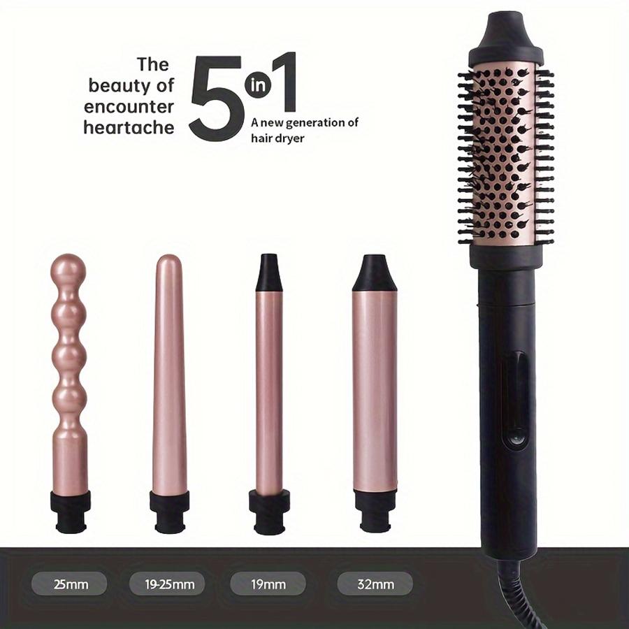 5 in 1 Hair Curler, 1 Box Multifunctional Automatic Hair Curler, Hair Styling Tool for Home & Salon Use