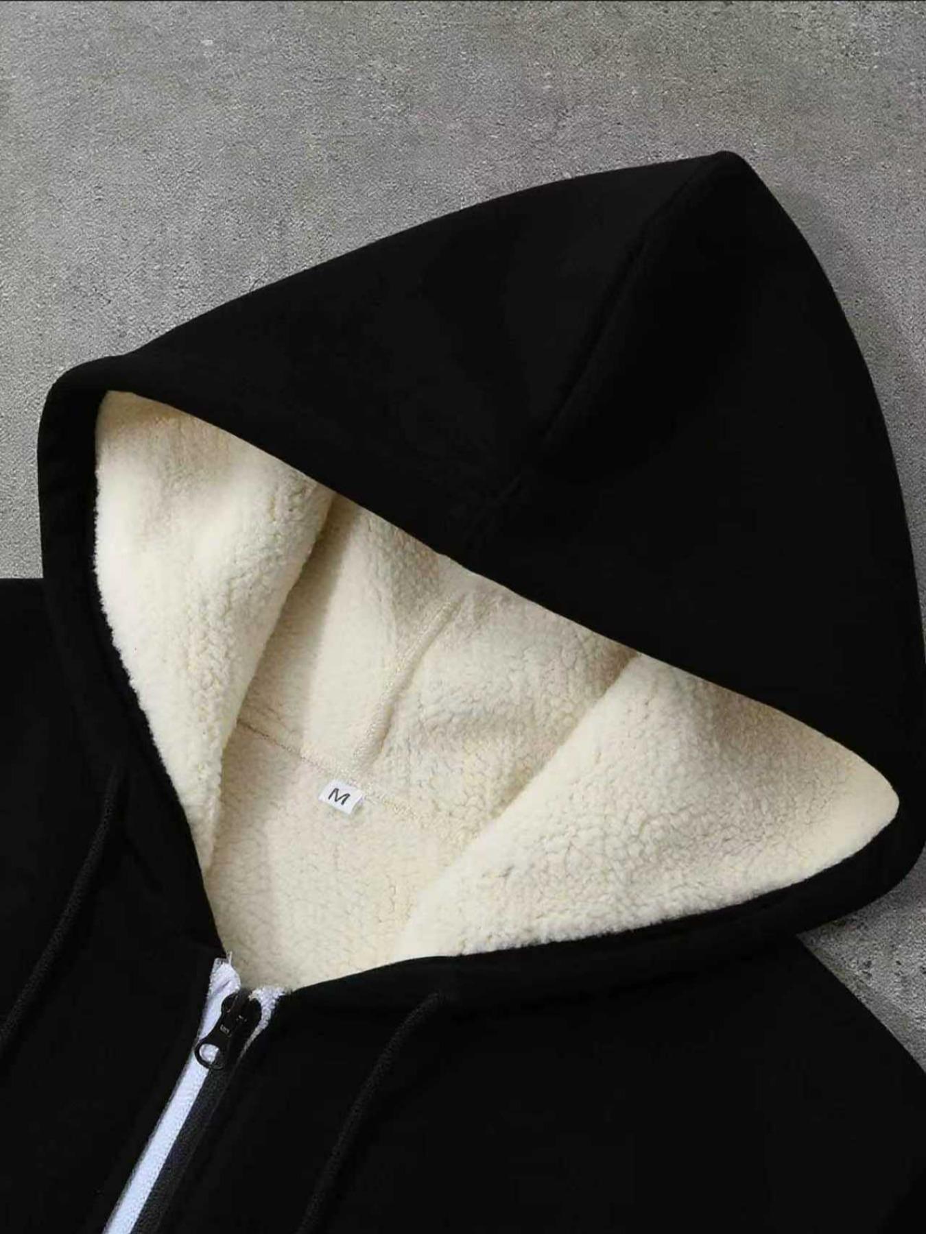 Trendy Religious Hoodie with 'only God Can Judge Me' Print, Casual Fitted Design, Winter Cartoon Pattern, Streetwear Style, Long Sleeve