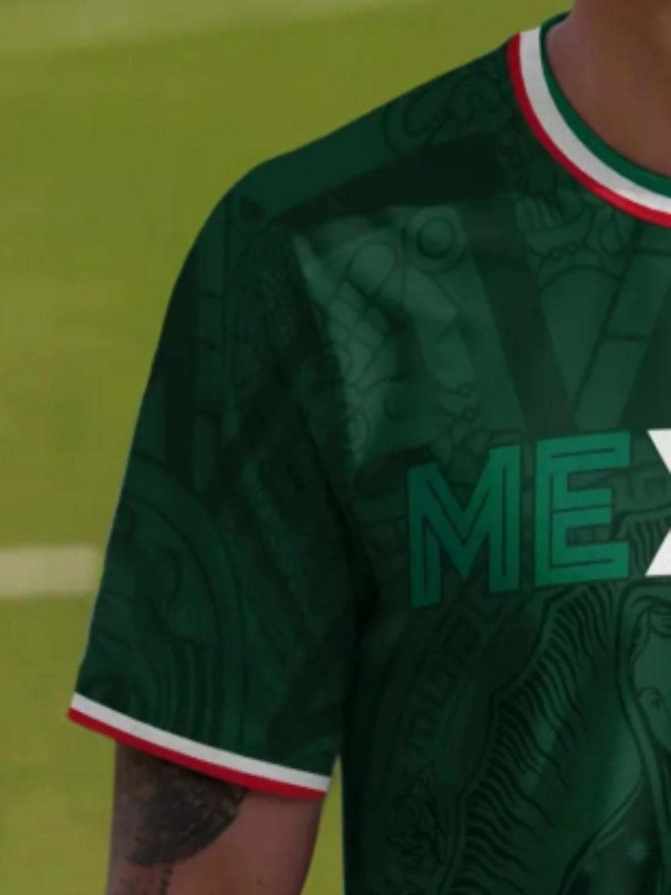 Men's Mexican Guadalupe Virgin Aztec Soccer Jersey, Sporty Geometric Pattern, Loose-Fit Short Sleeve Top, All-Seasons Wear