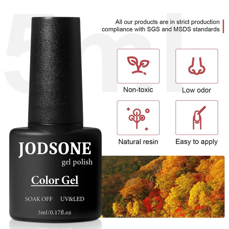 JODSONE Gel Nail Polish Kit with U V Light 32 Colors Gel Polish Nail Kit Soak Off Gel Nail Set Manicure Tools Nail Gel Kit Gifts for Women
