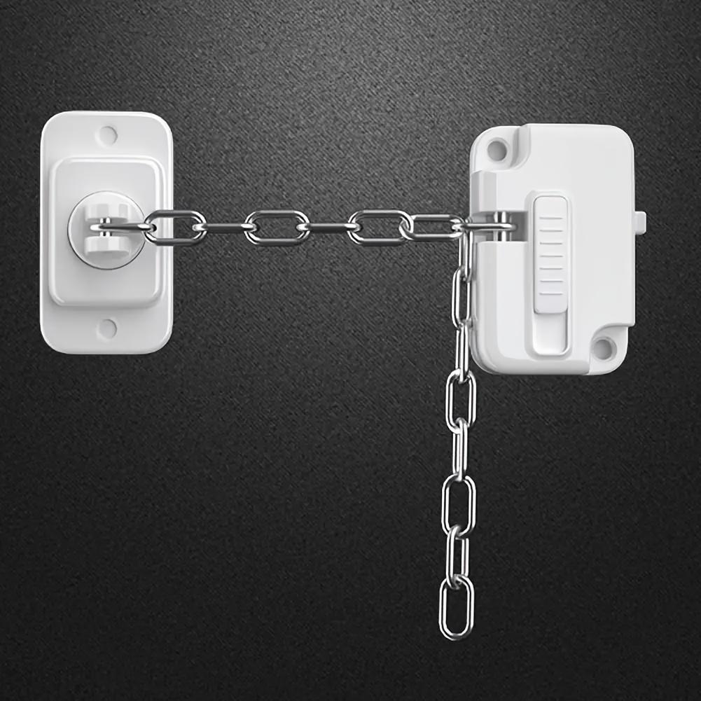 1pc Adjustable Window Security Lock Window Mounted For Safety Ventilation Self Adhesive No Drilling Window Restrictor