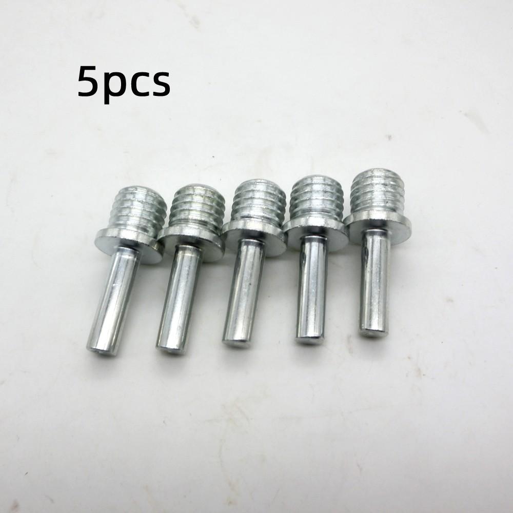 8mm Round Shank Conversion Rod Thread Specification 5/8-11, Electric Tool Accessories Self-Stick Polishing Disc Connection Rod Drill Adapter