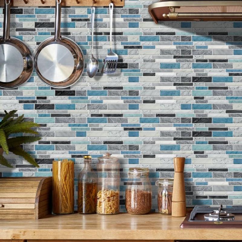 FLOLEOPA 48-Piece Peel-and-Stick Wall Decals Kitchen & Bathroom Splashback Protection Waterproof, Oil-Resistant, Heat-Resistant Ideal for Dining Rooms, Schools, and Office Wall Decor Marble Pattern Stickers, Tile Decals, Wall Panels FLOLEOPA 48-Piece Peel-and-Stick Wall Decals Kitchen & Bathroom Splashback Protection Waterproof, Oil-Resistant, Heat-Resistant Ideal for Dining Rooms, Schools, and Office Wall Decor Marble Pattern Stickers, Tile Decals, Wall Panels