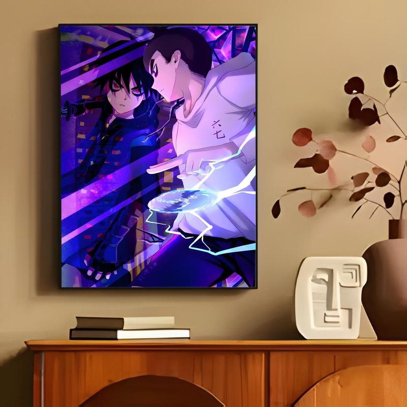 Chinese Action Comedy Scissor Seven Season Poster Waterproof Moisture-Proof Scratch-Resistant Durable HD Self-Adhesive Poster For Living Room Bedroom Cafe Bar Corridor Wall Decor & Gifting