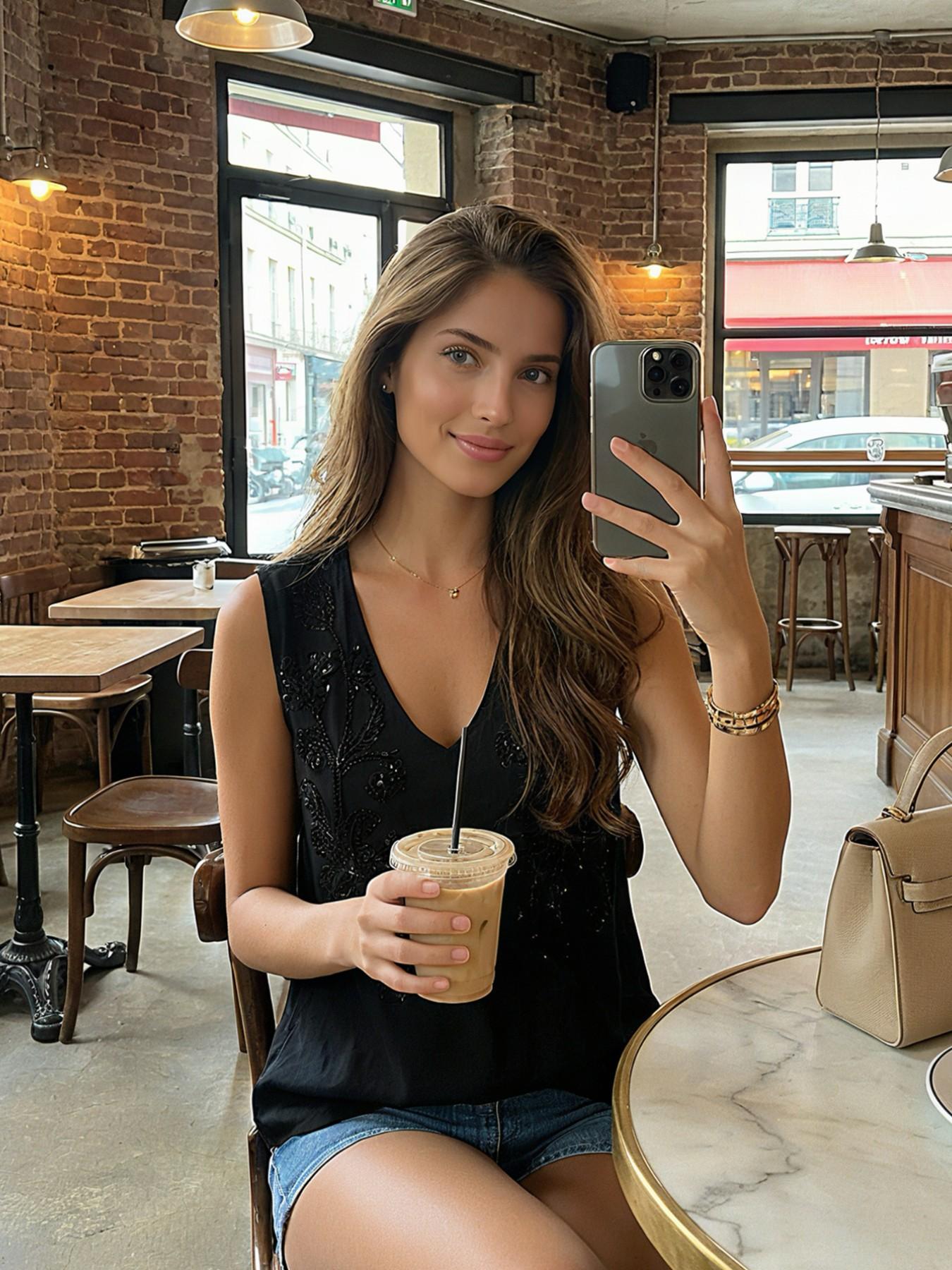 Women's V-Neck Sleeveless Top, French Vintage Style Embroidered Sequins Design, High-Quality Fashionable Summer Wear