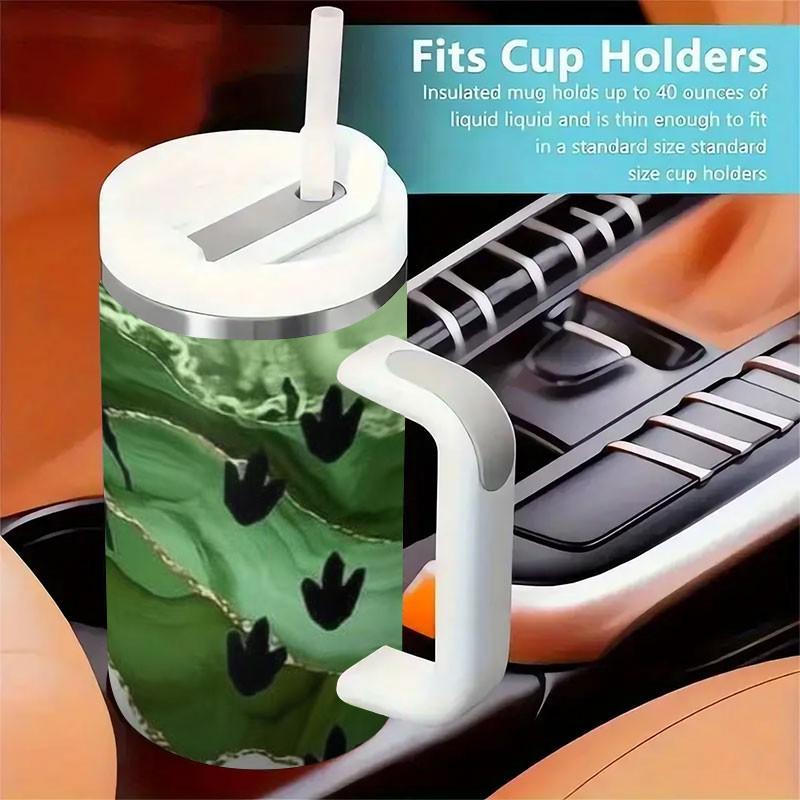 1pc Dinosaur Water Cup, Insulated Travel Mug, Leak-Proof Reusable Bottle, BPA-Free, Outdoor & Daily Use, Multiple Styles Available