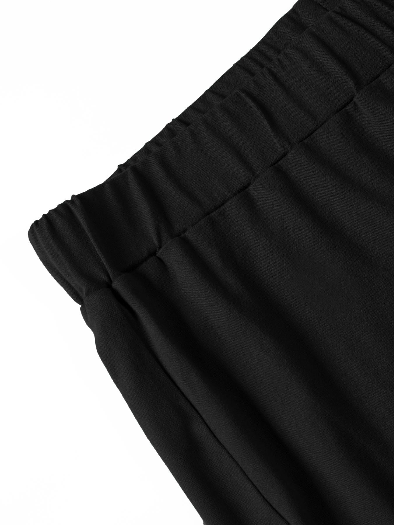 Plus Size Solid Knit Round Neck Set, 2 Counts/set  Casual Cozy Loose Long Sleeve High Low Tee & Pants for Daily Wear, Women's Outfits for Spring & Fall