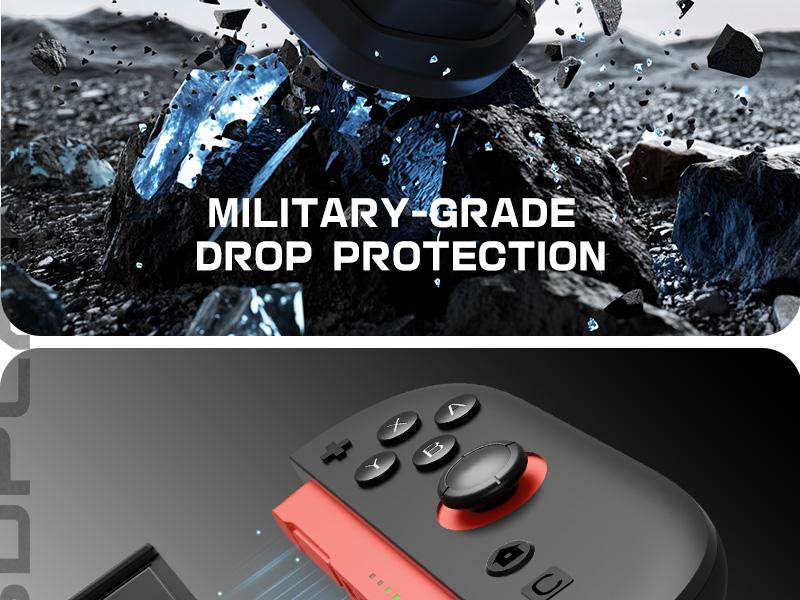 SUPCASE Case（UBPro） for Nintendo Switch 2 (2025) – Military-grade armored protection with dockable design. Magnetic Joy-Con friendly, shockproof construction. Includes integrated screen cover. Gaming Stuff Gaming Items