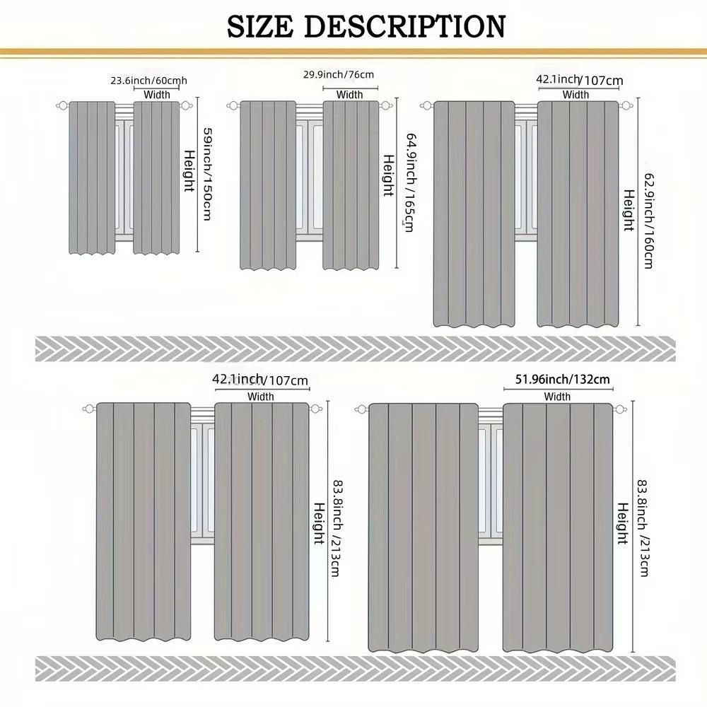 2-Piece Cartoon Print Blackout Curtains, Polyester Material, Easy to Clean, Suitable for Bedroom & Living Room, Fun Room Decor, Window Curtain