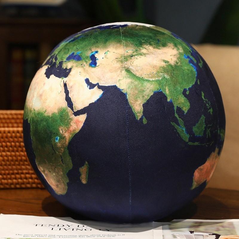 Plush Planet Stuffed Toys, Cosmic Decorative Pillow, Sofa Home Decoration, Eight Planets Plushies, Universe Ornament, Living Room Accent