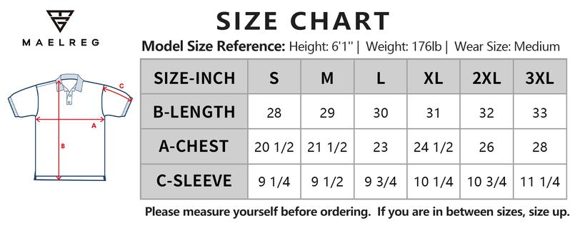 M MAELREG Men's casual striped fashion POLO shirt, comfortable lapel golf shirt, moisture wicking, suitable for all body shapes