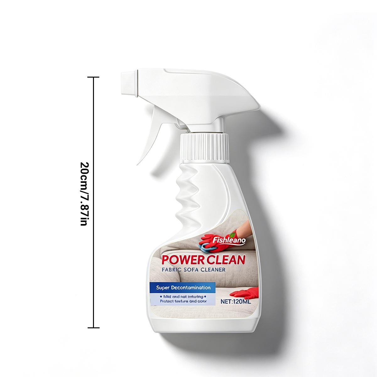 Couch Cleaner & Stain Remover Spray: Strength Multi-Surface Upholstery Cleaner - Pet-Safe Non-Toxic Quick-Drying for Fabric Sofas Carpet Furniture Couches 120ML