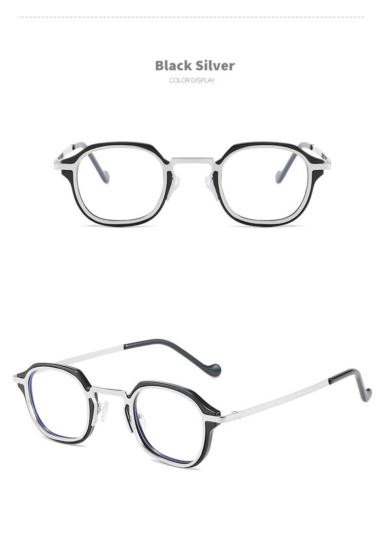 0 To -6.0 Myopia Glasses for Women Men Anti Blue Light Computer Galsses Nearsighted Eyewear Student Optical Eyeglasses
