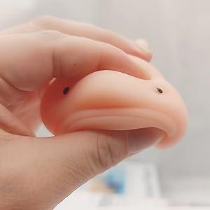 Cute Blobfish Toy, Scented, Fidget Blob Fish Mochi Toys, Stress Relief Squeeze for Kid and Adult, Sensory Toy for Autism, Birthday, Christmas, Office, Stocking Stuffer Gift