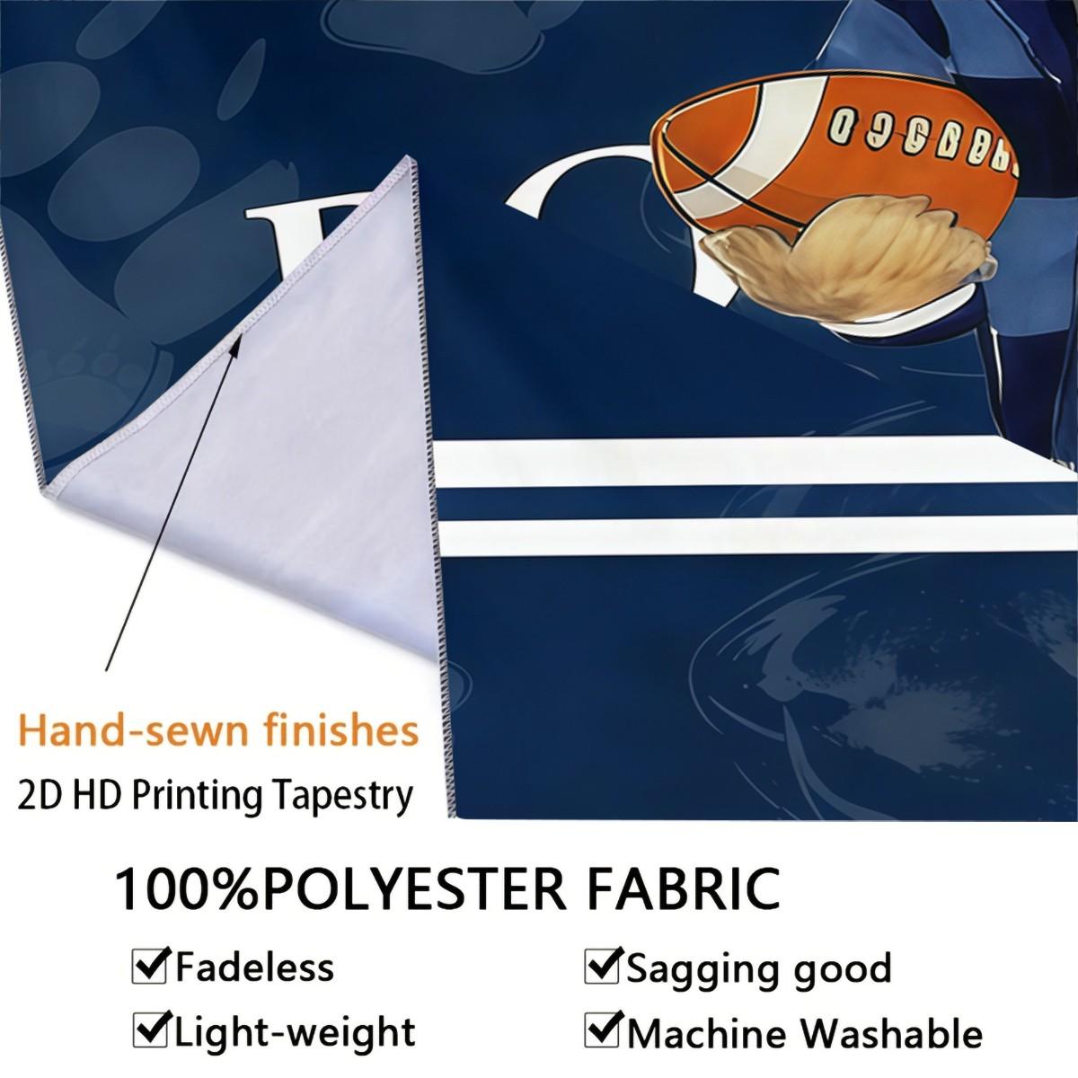 Bear Pattern Tapestry, Stylish Room Flag, Unique Wall Art For Living Room And Bedroom, Soft And Durable For Kids And Adults Daily Holiday Birthday Gift Bedroom Decoration