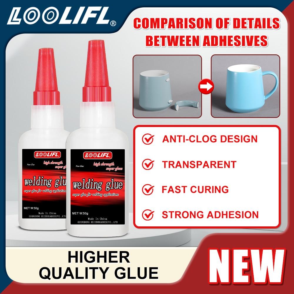 Super Strong Adhesive Glue, Transparent Glue Adhesive, 50g/bottle, Universal Tape Sealer, Fast Drying, Suitable for Projects & Repairs