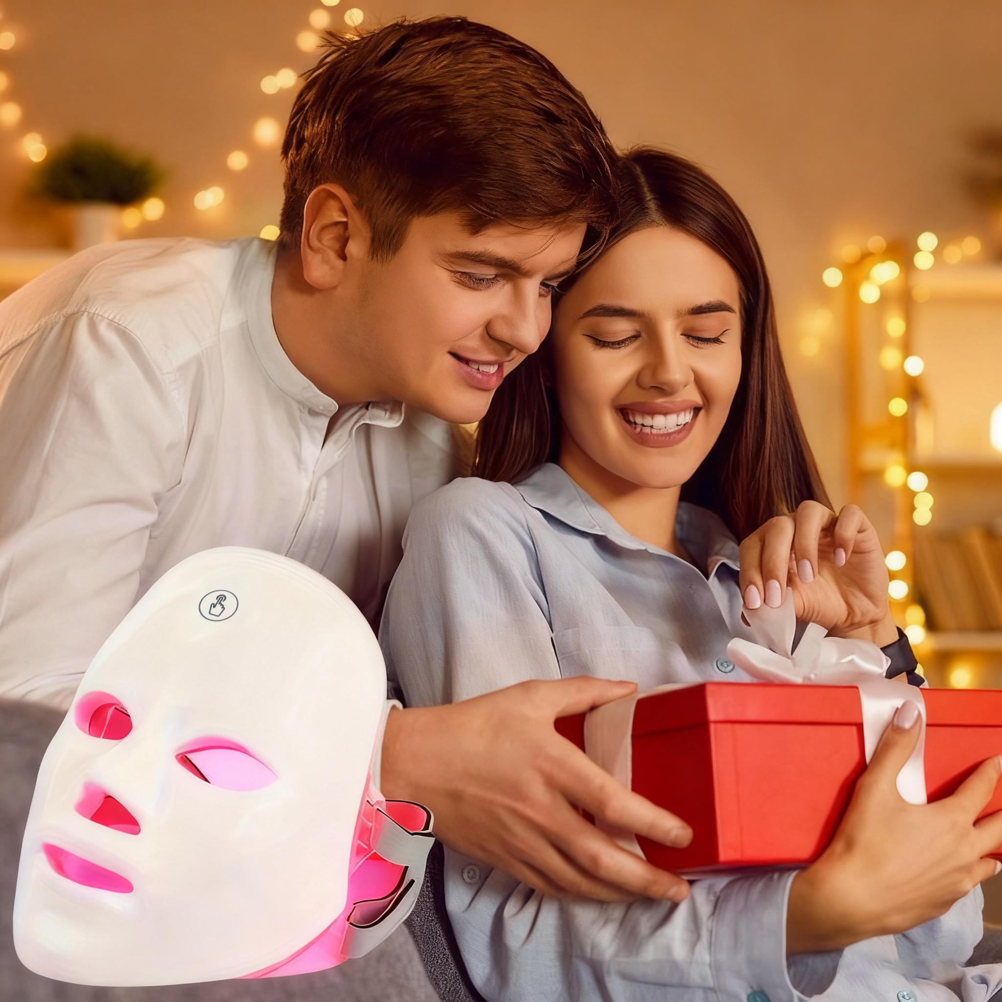 2027 New Light Therapy Mask, LED Mask, Skin Repair, Acne Removal, Anti-Wrinkle, Portable Skincare Tool, Facial Care Tools, USB Charging, Home Beauty Kit, Free Cleansing Brush