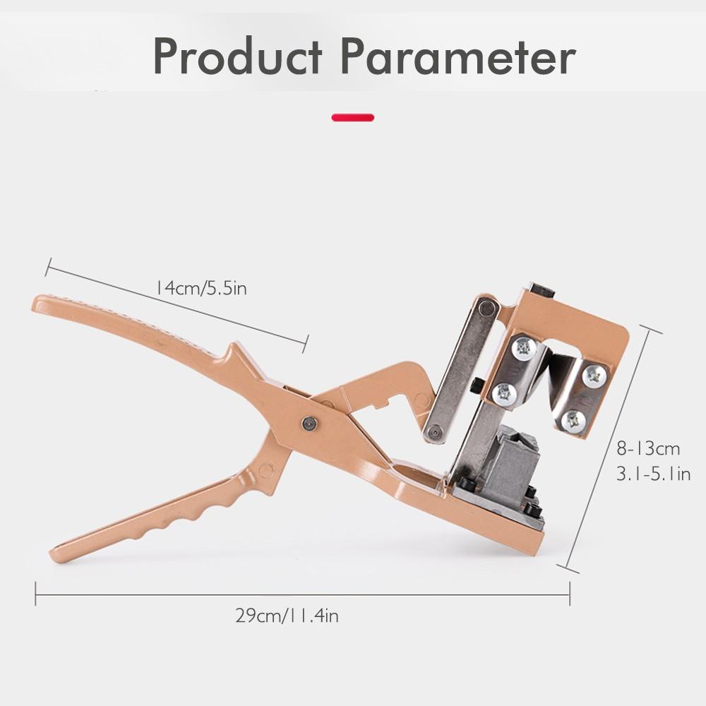 Professional V-Shaped Grafting Tool, Garden Pruning Shears for 8-20mm Branches, Fruit Tree Grafting Scissors, Gardening Equipment