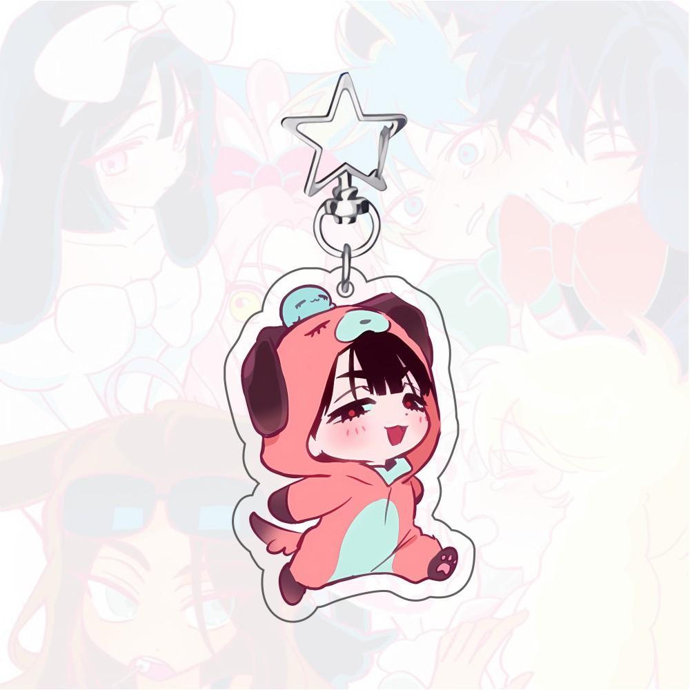 Anime ALIEN STAGE Keychains Pendant Car Key Chain Acrylic Stand MIZI SUA TILL IVAN HYUNA LUKA Fans Gifts cosplay Accessories