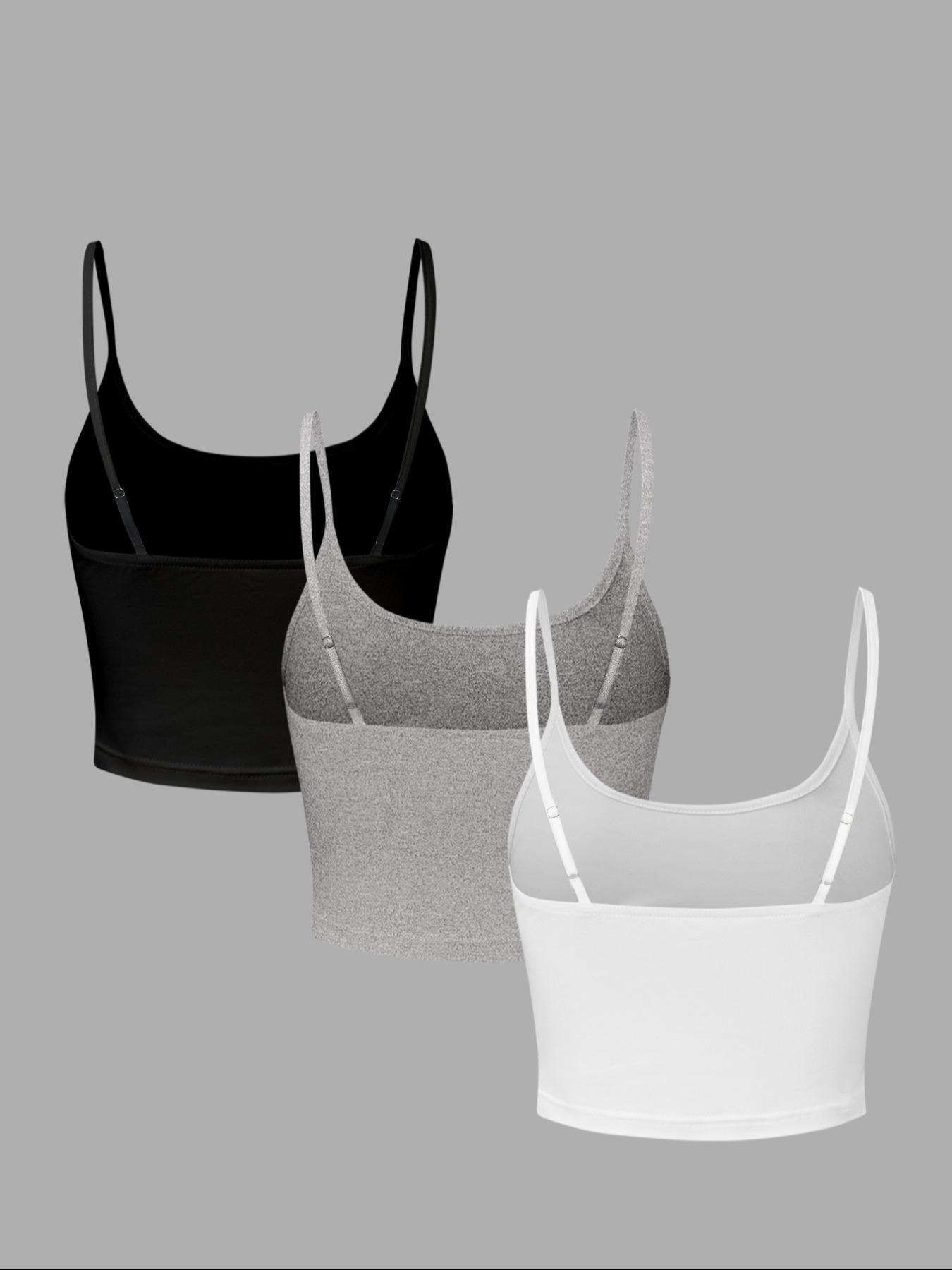 Plus Size Women's Basic Knitting Cami Top, Loose Fit Ruched Short Shirt, Casual Summer Outerwear, Daily Commute, Home Leisure, Layering