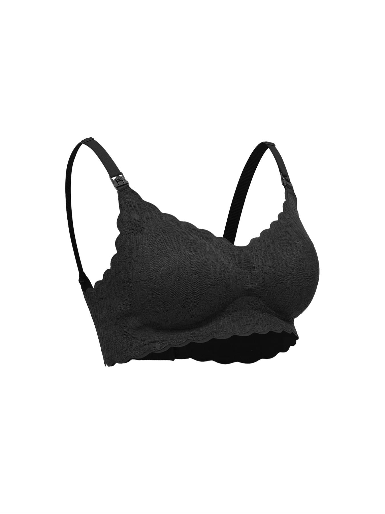 Women's Nursing Bra Comfortable Seamless Design Adjustable Straps Removable Sponge Pads Suitable for Pregnancy and Breastfeeding Maternity Underwear Maternity Bras