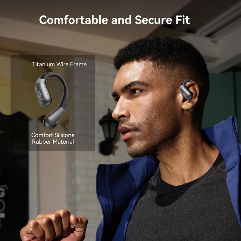 MINISO X28 OWS Open Ear Wireless Bluetooth Earbuds HIFI Sound Quality Sports Headphones IPX5 Waterproof With microphone