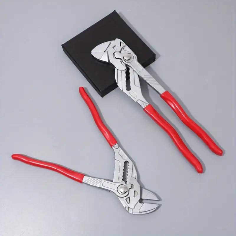 Multifunctional Water Pump Pliers, Quick-action Water Pump Pliers, Large Opening Home Plumbing Tool, Professional Hand Tool for Home Use, Heavy Duty Multipurpose Plier Set, Hardware