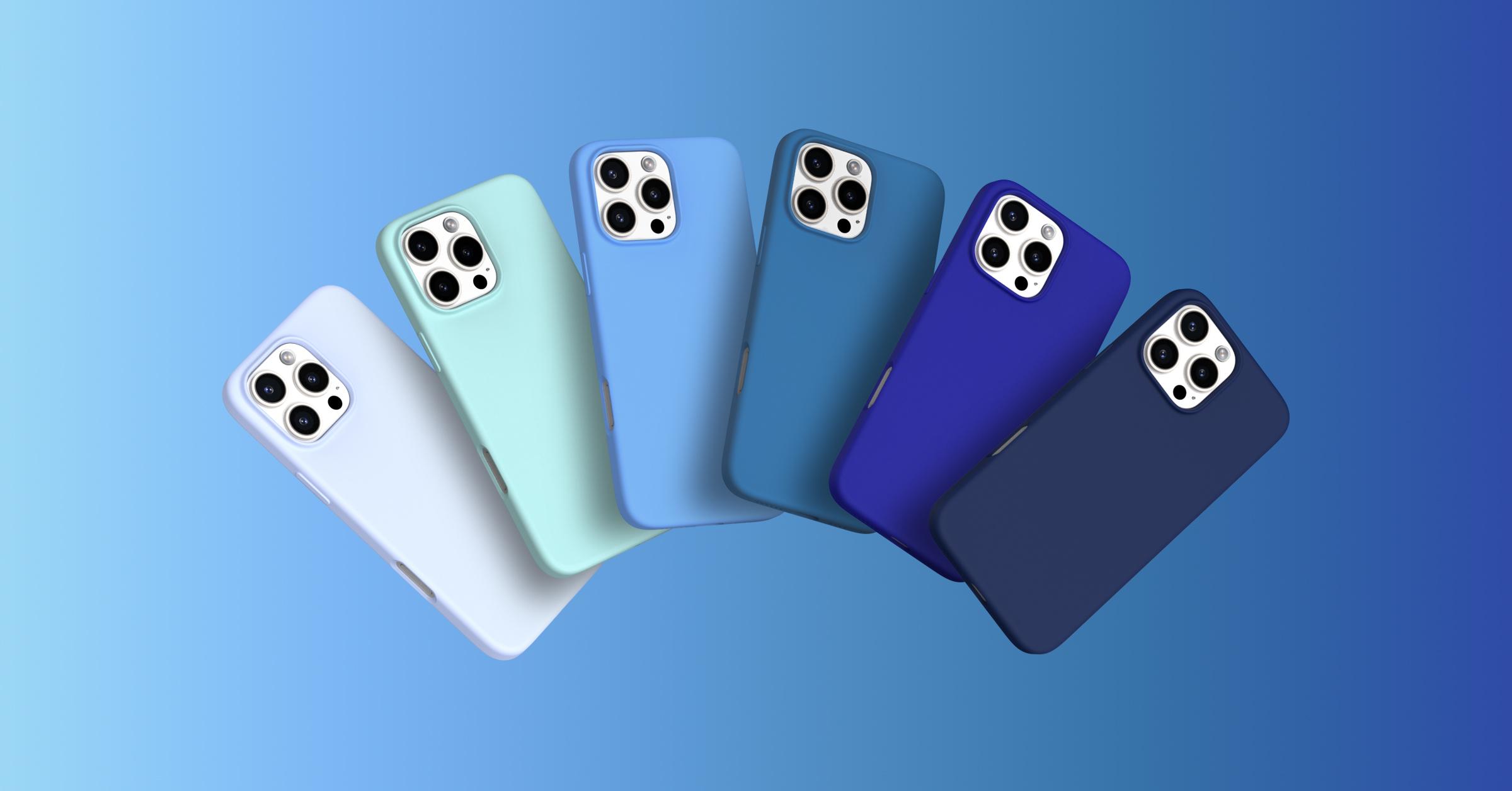 ORNARTO Silicone Case for iPhone 17 16 15 14 13 12 Series, Full-Body Protection for Smartphones, Silky-Soft Touch Cellphone Casing, Shockproof Cover