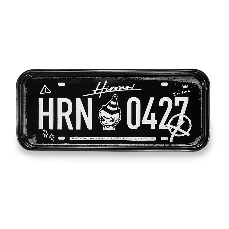 Hirono Living Wild-License Plate Tray - TikTok Shop