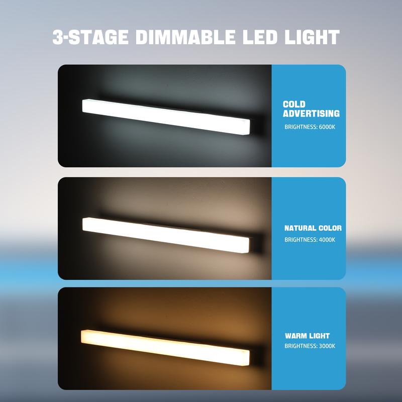 6000K Warm White Motion Sensor Wall Sconce – Battery‑Powered, USB‑Rechargeable Wireless Indoor Night Light for Hallway, Stairs & Living Room