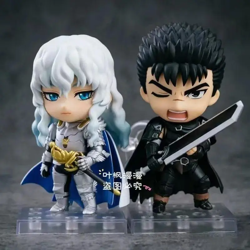 2026 hot item Q Version Anime Berserk Griffith 2544 Guts 2134 Movable Pvc Action Figure Collectible Desktop Decoration For Adult Anime Fans Popular toys