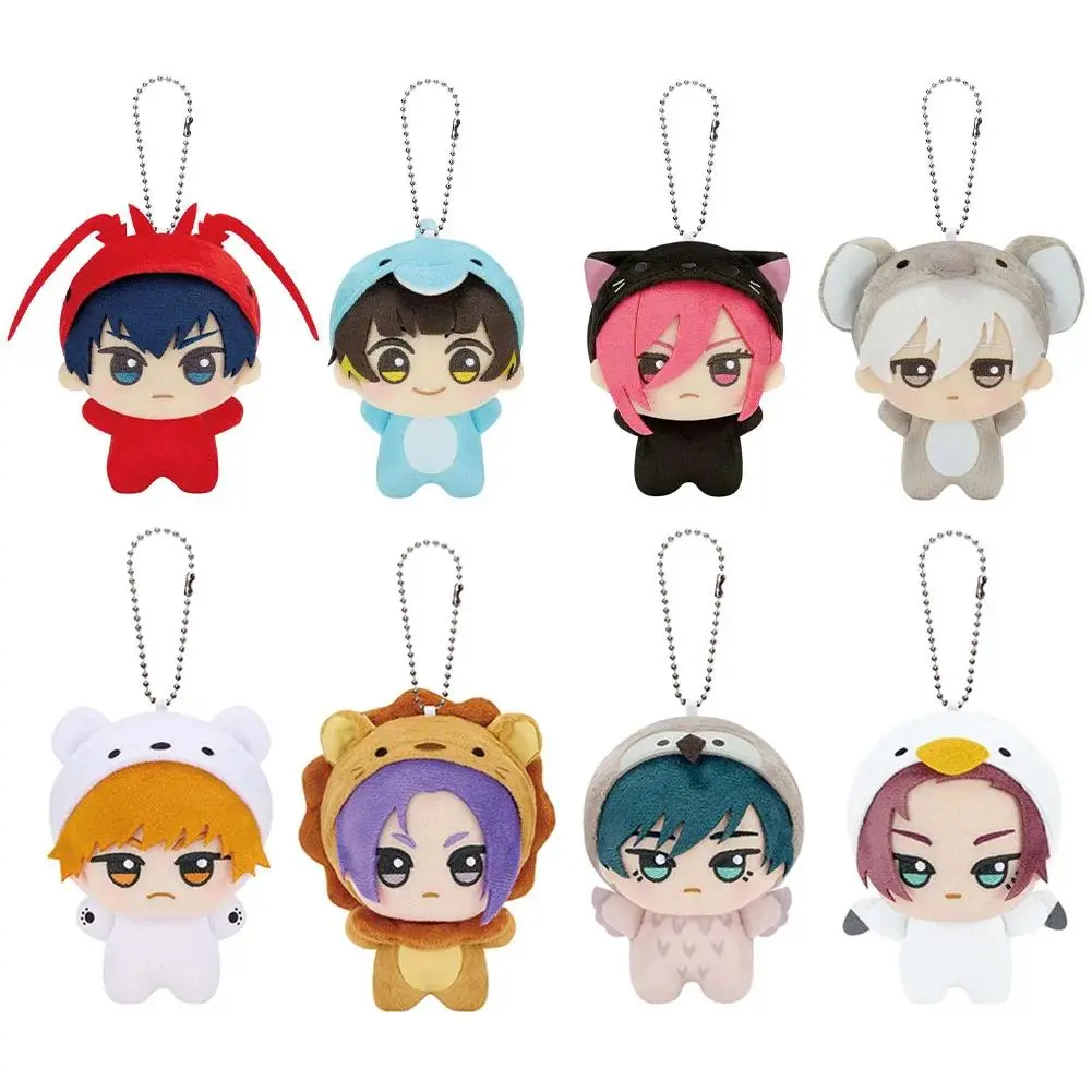 Anime Character Plush Pendant Keychain - Yoichi Isagi, Nagi Seishiro, Mikage Reo, Rin Itoshi, Itoshi Sae, Bachira Meguru - Cushions, Desk Decorations, Backpack Toy Gifts for Anime Fans