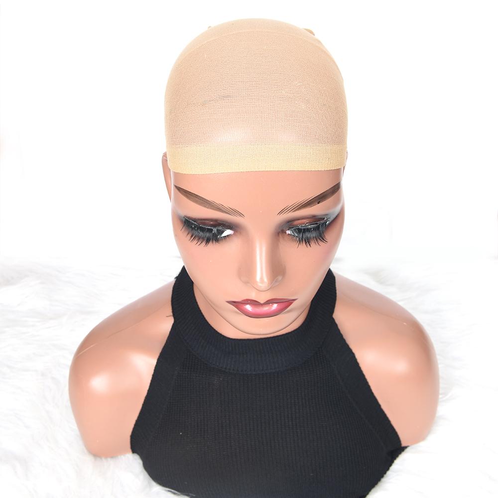2 PCS/1 Bag Hair New Stocking Cap For Wigs For Lace Front Wig Transparent Wig Cap for Wig Stocking Wig Caps For Women