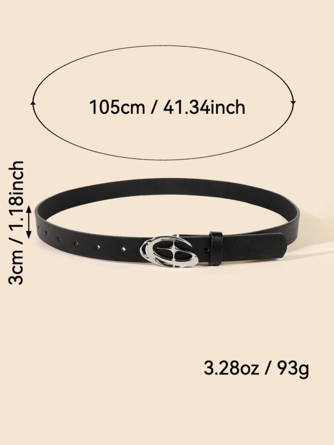 Y2K Abstract Star Pattern Buckle Belt, Exquisite Belt, Casual Denim Jeans Skirt Street Fashion, Summer Campus Leisure Business Wear, Gift for Men Teens Fathers Day