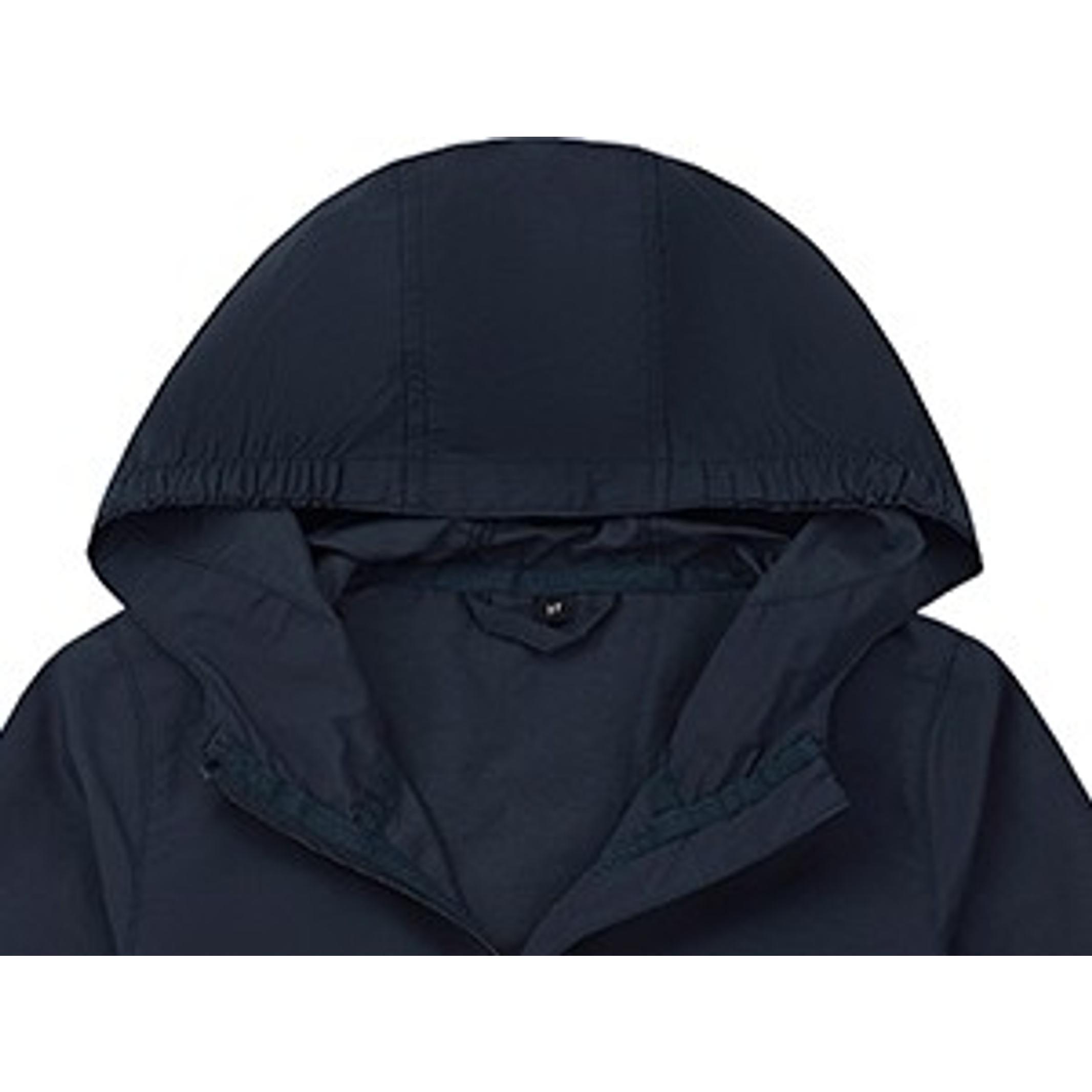 Boys Girls Hooded Windbreaker Jacket Lightweight Packable Rain Coat - Easy On, Soft Fabric, Zippered Pockets, Elastic Cuffs, Name Label, Ready for Changing Weather(Gift)