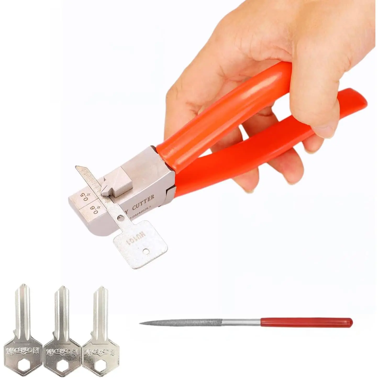 Key, Key Cutting Machine for Door keys with Blank Key and Mini File