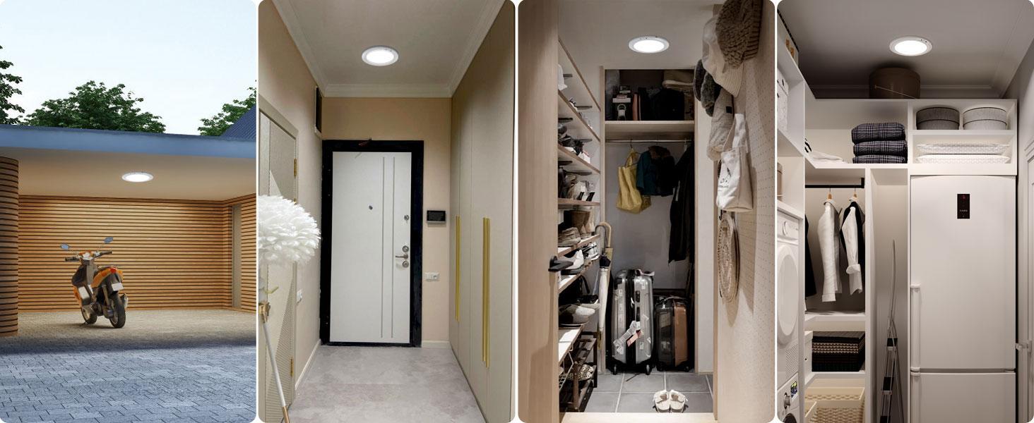 Motion Sensor Ceiling Light with Remote – Indoor Ceiling Lighting Lamp 10000mAh Battery Powered Rechargeable Magnetic LED Light for Closet Shower Stairs Hallway Garage, 3 Color 10 Brightness, No Wiring Motion Sensor Ceiling Light with Remote – Indoor Ceiling Lighting Lamp 10000mAh Battery Powered Rechargeable Magnetic LED Light for Closet Shower Stairs Hallway Garage, 3 Color 10 Brightness, No Wiring
